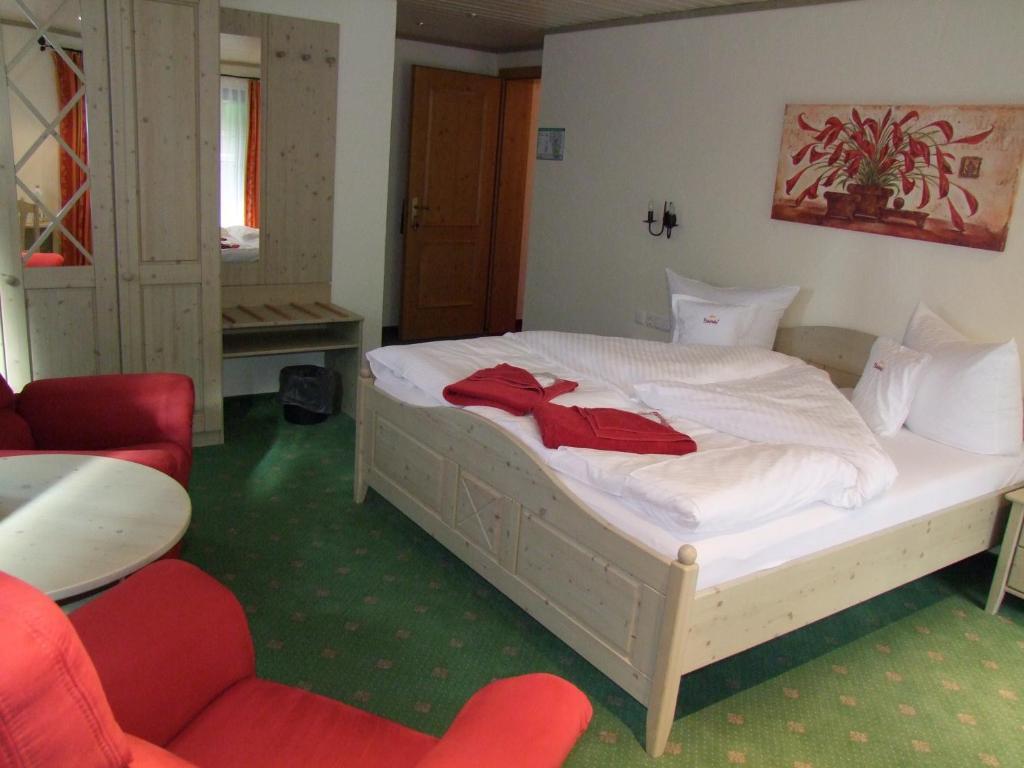 Hubertushof Hotel Garni 上施陶芬 客房 照片